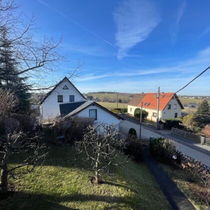 Ausblick vom Balkon